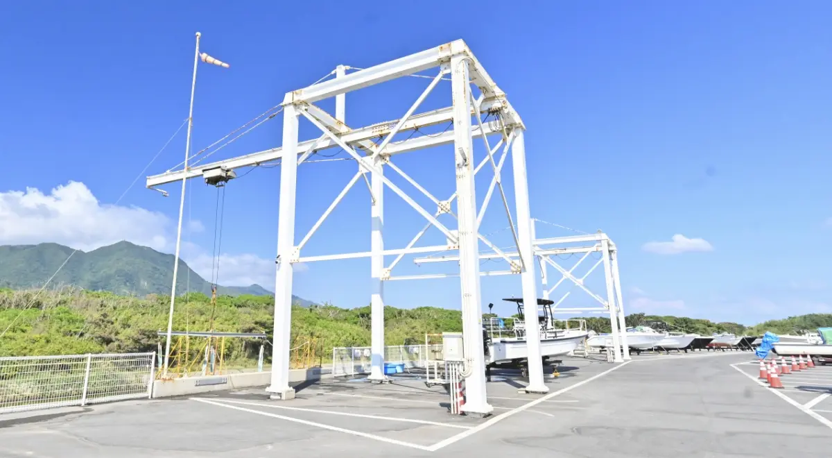 IZUMOマリーナの駐艇場の画像