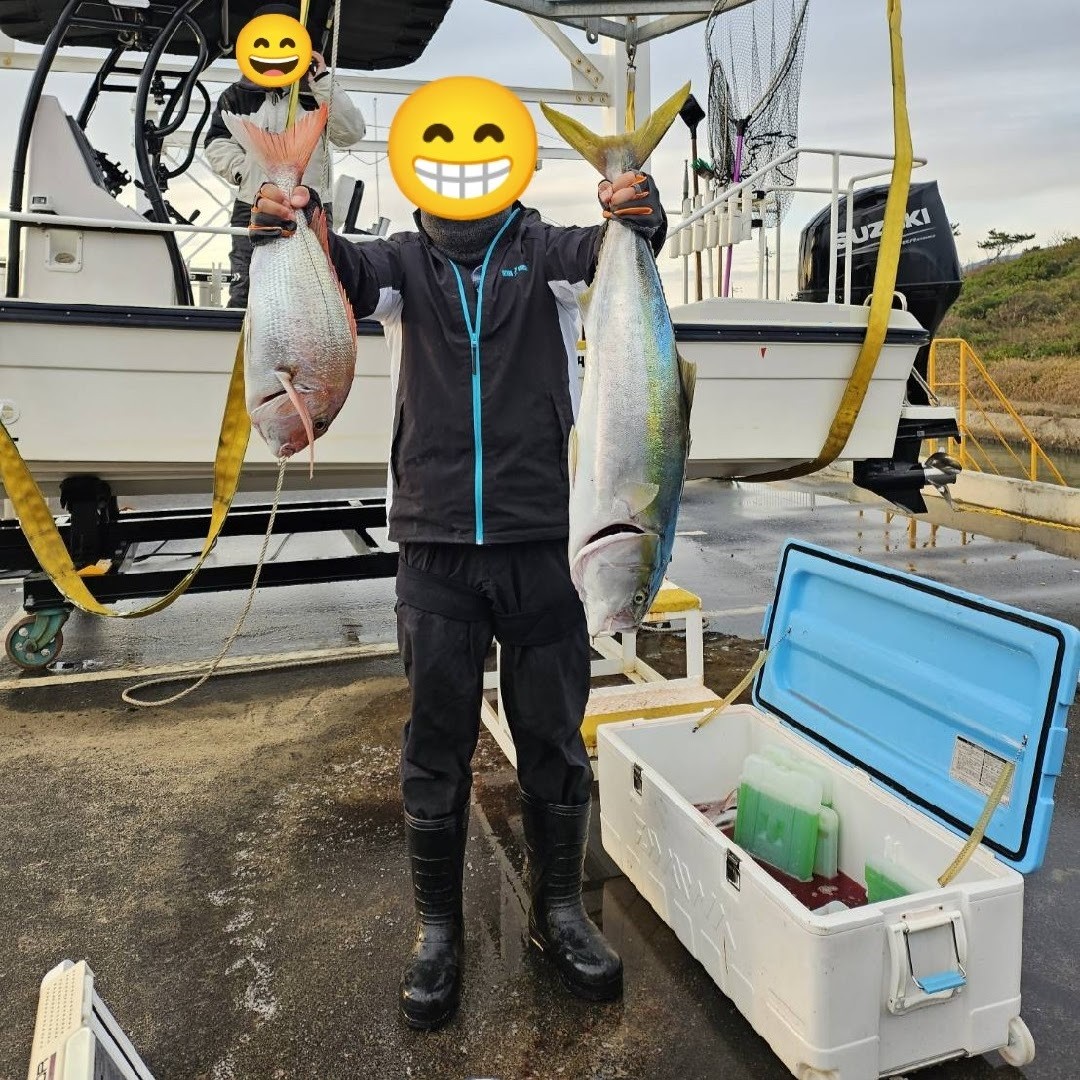 昨日(12/5)の釣果の画像